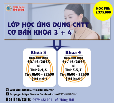 lop hoc co ban k34 Hai